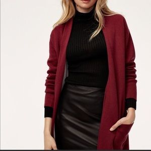 Sunday Best Maroon Cardigan